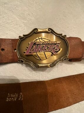 LA Lakers Belt
